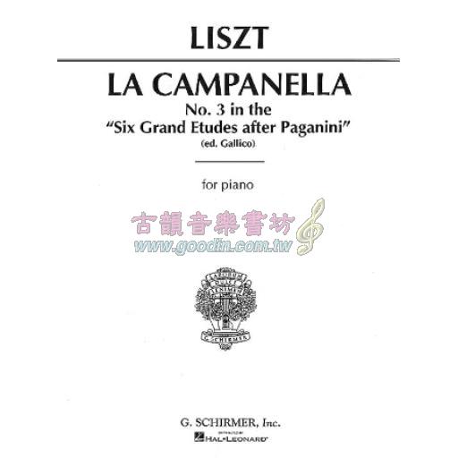 Liszt La Campanella for Piano