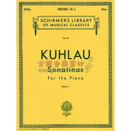 Kuhlau Sonatinas for the Piano, Book 2