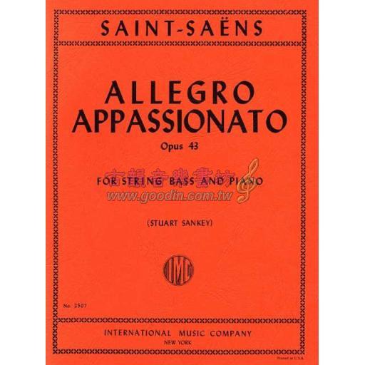 *Saint-Saëns Allegro Appassionato Op. 43 for String Bass and Piano