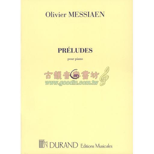 Messiaen Préludes for Piano Solo
