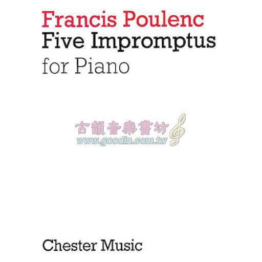 Poulenc Five Impromptus for Piano