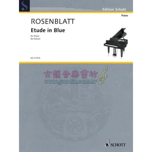 Rosenblatt Etude in Blue for Piano