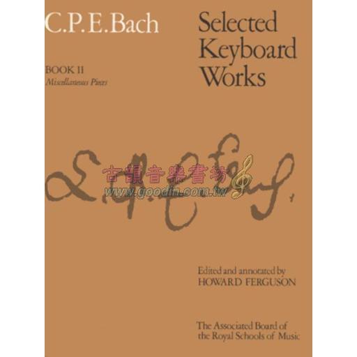 Bach Selected Keyboard Works, Book II: Miscellaneous Pieces <售缺>