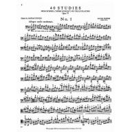 *Popper 40 Studies (High School of Cello Playing) Op.73 for Cello Solo