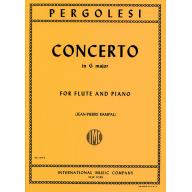 Pergolesi Concerto in G major for Flute Solo