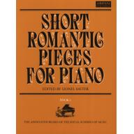 Short Romantic Pieces for Piano, Book 1 