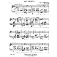 Paderewski Nocturne, Op. 16, No. 4 for Piano