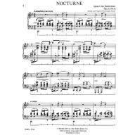 Paderewski Nocturne, Op. 16, No. 4 for Piano
