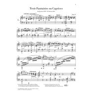 Mendelssohn Trois Fantaisies ou Caprices Op. 16 for Piano Solo