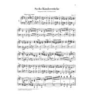 Mendelssohn Six Children's Pieces Op. 72 for Piano Solo