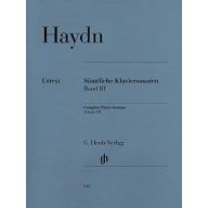 Haydn Complete Piano Sonatas Volume III
