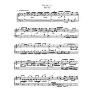 Bach Six Partitas BWV 825-830 for Piano