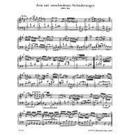 Bach Goldberg Variations BWV 988 for Piano