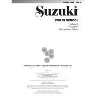 Suzuki Violin School, Vol.6 + CD【Asian Edition】 <售缺>