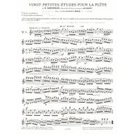 Gariboldi Vingt Petites Etudes for Flute <售缺>