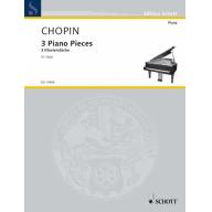 Chopin Three Piano Pieces