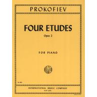 *Prokofiev Four Etudes Op. 2 for Piano