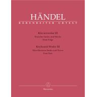 Händel Keyboard Works, Volume 3