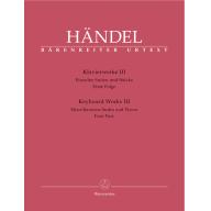 Händel Keyboard Works, Volume 3