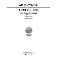 Muczynski Diversions Op. 23 for Piano Solo