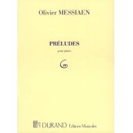 Messiaen Préludes for Piano Solo