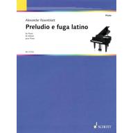 Rosenblatt Preludio e fuga latino for Piano