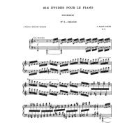 Saint-Saëns Six Etudes Op. 52 for Piano