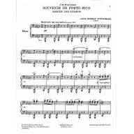 Gottschalk Souvenir De Porto Rico for Piano