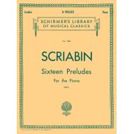 Scriabin Sixteen Preludes for Piano