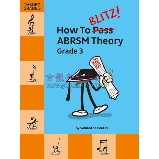 【特價】ABRSM 英國皇家 How To Blitz! ABRSM Theory Grade 3