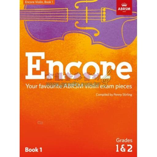 ABRSM 英國皇家 Encore Violin Book 1, Grades 1 & 2 <售缺>