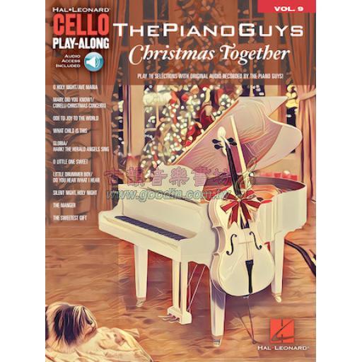 【特價】The Piano Guys – Christmas Together (Cello Play-Along Vol. 9)