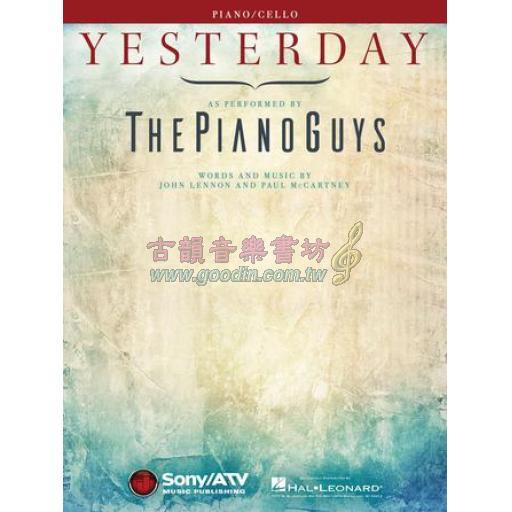 【特價】The Piano Guys – Yesterday (for Piano and Cello)