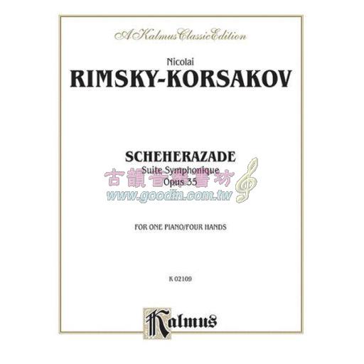 Rimsky-Korsakov Scheherazade for 1 Piano, 4 Hands