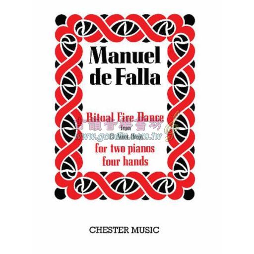 Manuel De Falla - Ritual Fire Dance from El Amor Brujo for 2 Pianos, 4 Hands