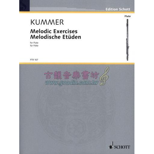 Kummer Melodic Exercises for Flute <售缺>