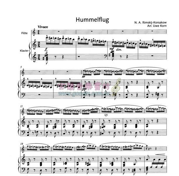 古韻社 GoodinMusik【RimskyKorsakov Hummelflug (The Flight of the Bumble