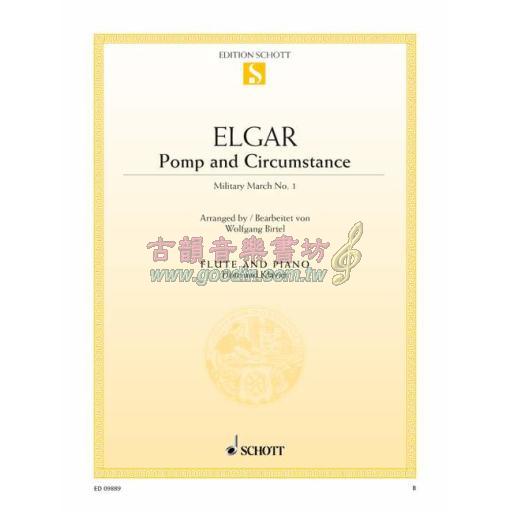 Elgar Pomp and Circumstance for Flute and Piano