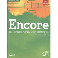 ABRSM 英國皇家 Encore Violin Book 2, Grades 3 & 4