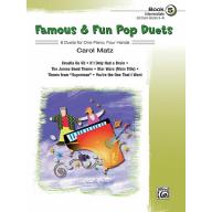 【特價】Famous & Fun Pop Duets, Book 5 (1 Piano, 4 Han...