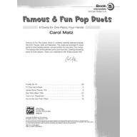 【特價】Famous & Fun Pop Duets, Book 5 (1 Piano, 4 Hands)