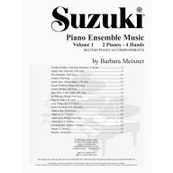 Suzuki Piano Ensemble Music, Volume 1 for Piano Duo
