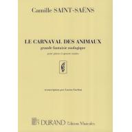 Saint-Saëns Le Carnaval des Animaux (Carnival of the Animals) for 1 Piano, 4 Hands