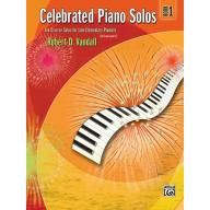 【特價】Celebrated Piano Solos, Book 1