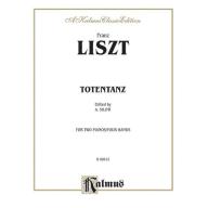 Liszt Totentanz (Danse Macabre) for 2 Pianos, 4 Hands