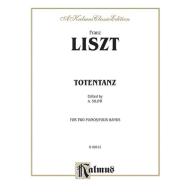 Liszt Totentanz (Danse Macabre) for 2 Pianos, 4 Hands