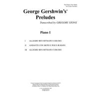 Gershwin Preludes (I-III) for 2 Pianos, 4 Hands