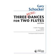 Gary Schocker - Three More Dances for Two Flutes and Piano