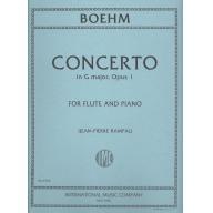 Boehm Concerto in G Major Op. 1 for Flute and Piano