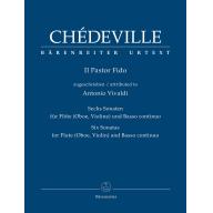 Chédeville Il Pastor Fido Six Sonatas for Flute(Ob...